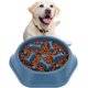 thumbnail image 2 of Comedero lento azul de 2 piezas para perros, comedero de alimentación lenta, comedero antitragantamiento para perros y gatos, promueve una alimentación saludable y una digestión lenta., 2 of 5
