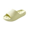 thumbnail image 2 of Womens Shower Shoes Casual Fashion Home Slippers Shower Shoes Pool Slides Sandals Thick Sole Soft Sole Lightweight Breathable Slippers Green 7 [EU-38], 2 of 5