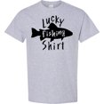 thumbnail image 3 of Inktastic Lucky Fishing Shirt Fish T-Shirt, 3 of 5