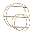 thumbnail image 3 of Abbracc Hanging Shelf Cosmetic Display Rack Decorative Wall Mounted Wall Storage Box Round 3 Tiers, 3 of 9