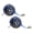 Blue, variant on Mega Cargo Control Adjustable Tow Dolly Tie-Down, Tire Bonnet Ratchet Straps W/Twisted Snap Hooks - Fits Wheels 15" - 19",Green, 2 pack