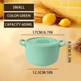 thumbnail image 2 of CUITING 2-in-1 Silicone Steamer Pot with Dual Handles  Food-Grade Microwaveable Steamer  High-Temperature Resistant Meal Prep Container  Kitchen Cookware, 2 of 6