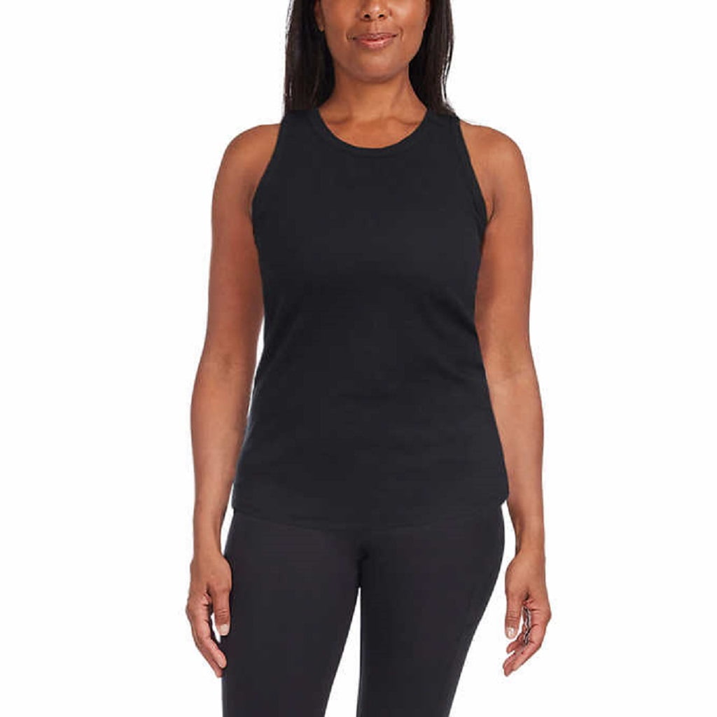 Danskin Racerback Sports Workout Ribbed Tank Top for Women 3 pack Walmart