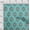 Turquoise Blue, variant on oneOone Organic Cotton Poplin Twill Fabric Diamond & Swirl Ikat Printed Fabric 1 Yard 42 Inch Wide