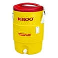 thumbnail image 2 of Igloo 5 Gallon Portable Water Cooler with Spout, Heavy Duty Plastic, Pressure-Fit Lid, Yellow, 2 of 2