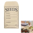 thumbnail image 2 of WUSUOWEI 200PCS SeedSaving Envelopes,3.1x4.7 Inch,Envelopes Printed With Types,Names,Reusable Kraft Storage Organizer Packets,Template for Flower Vegetable Garden SeedsSaving and Collecting, 2 of 8