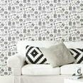 thumbnail image 3 of Disney Cruella Graffiti Peel & Stick Wallpaper, 3 of 10