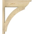 thumbnail image 3 of Ekena Millwork 8"W x 26"D x 30"H Thorton Rough Sawn Traditional Outlooker, Douglas Fir, 3 of 4