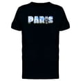 thumbnail image 1 of Paris, France, Travel Lovers T-Shirt Men -Image by Shutterstock, Male XX-Large, 1 of 2