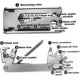 thumbnail image 5 of Bicycle Repair Toolbox Multifunctional Small Tools Portable Mechanic Bicycle Accessories (silver) (1pcs), 5 of 5