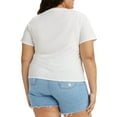 thumbnail image 3 of Levi's Women's Plus Size Graphic Surf T-Shirt, 3 of 4