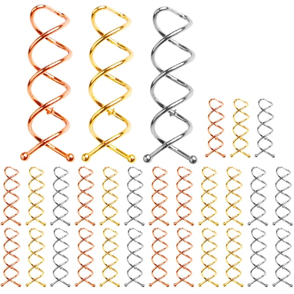 30Pcs Spiral Hair Pin Clip Hair Bun Pin Clip Bun Making Tools Hair Accessories