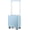 Light Blue, variant on Somago Aluminum Frame 18" Carry On Luggage Wide Handle Suitcase Built-In Double TSA Lock Hardside Lightweight PC Travel Suitcase with Spinner Wheels