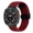 Black&Red, variant on Replacement Band Compatible with Samsung Galaxy Watch Ultra , Nylon Braided Band Strap With Magnetic Clasp