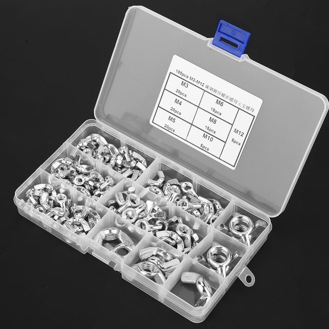 Écrou en Acier au Carbone Résistant à la Corrosion M3/M4/M5/M8/M10/M12 pour l'Entretien