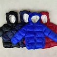 thumbnail image 5 of Coerni Winter Coat for Kids Baby Warm Outdoor Girls Boys Cartoon Winter Warm Fleece Jackets Kids Winter Down Jacket, 5 of 5