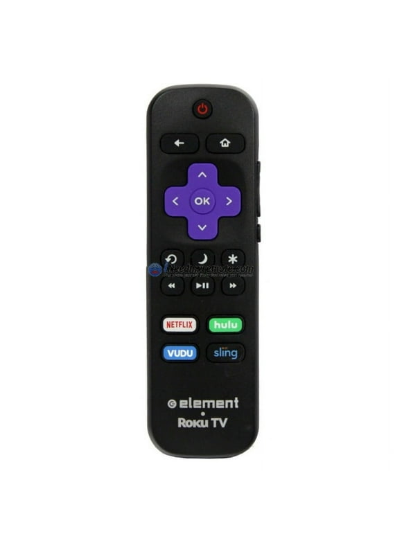 Pre-Owned Genuine Element 101018E0023 4K UHD Smart TV Remote Control w/ ROKU Built in (Good)