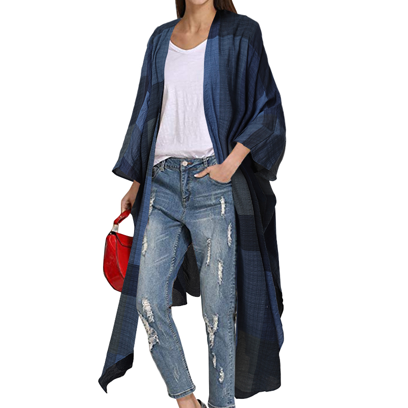long batwing cardigan