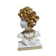 thumbnail image 4 of Estatua de mujer africana, figura tribal de resina hecha a mano creativa para gabinete Estilo C, 4 of 9
