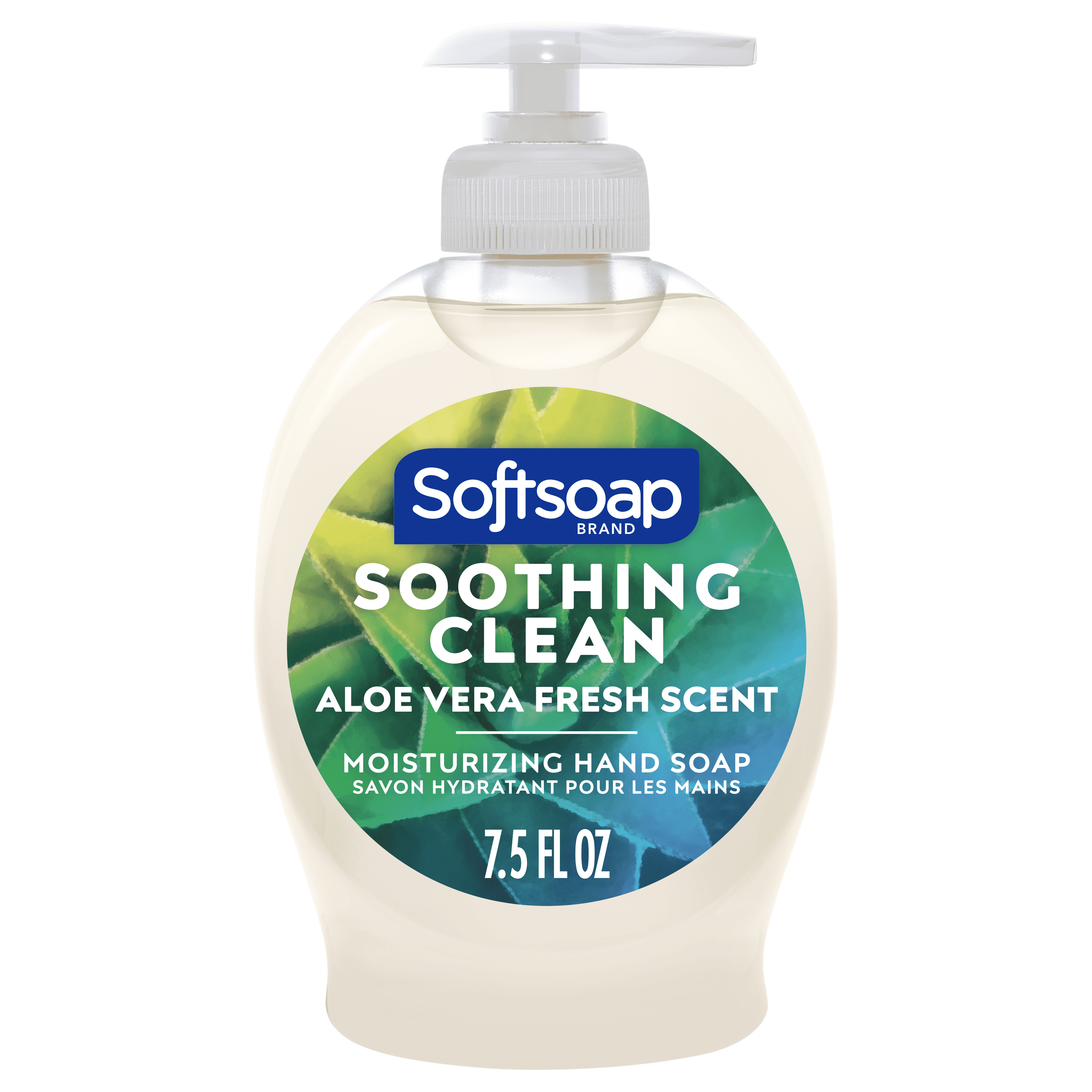 Softsoap Soothing Clean Liquid Hand Soap, Aloe Vera Scented Liquid Hand Soap, 7.5 oz