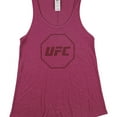 thumbnail image 4 of UFC Womens Octagon Logo Tank Top, Purple, Small, 4 of 4