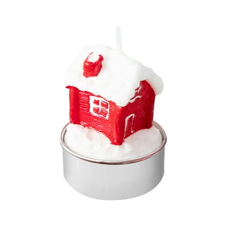 

Christmas Eve Christmas Snowman Decoration Candles Family Decoration Desktop Decoration Small Candles