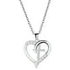 thumbnail image 2 of Collar de Cadena de Moda Perfecl con Colgante de Cruz de Amor Plata, 2 of 7