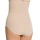 thumbnail image 3 of Bragas de mujer Calzoncillos sin costuras de cintura alta Braguita moldeadora de control de abdomen, Beige, ML Vogacara AP002528-07, 3 of 6