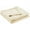 Satin Trim, Cream, variant on Windom Down Alternative Blanket, Premium 3M Scotchgard Moisture Wicking Treatment, Lightweight and Soft Bed Cover For All Season, Satin Trim, Cream Twin