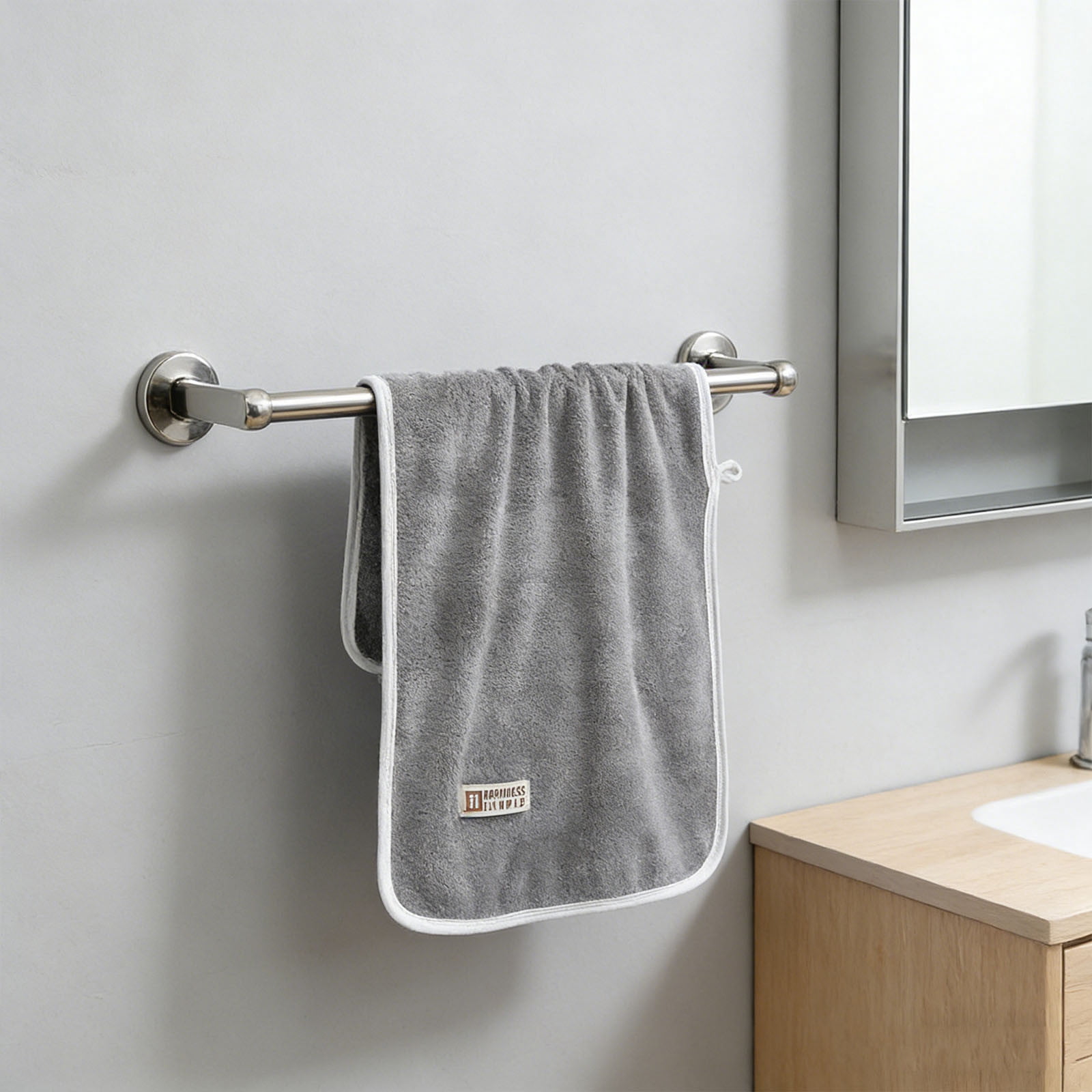 Bcylexb Microfiber Hand Towels, 14"x30" Ultra Soft Face Towels for Bathroom Absorbnet Comfortable Towels for Shower Hotel Travel Spa Gym