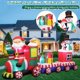 thumbnail image 3 of Tren inflable navideño FunFanso de 8 pies con Papá Noel, muñeco de nieve y pingüino, 3 of 6