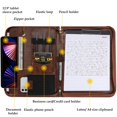 thumbnail image 2 of Carpeta Portfolio Business Padfolio ProCase Brown, 2 of 7