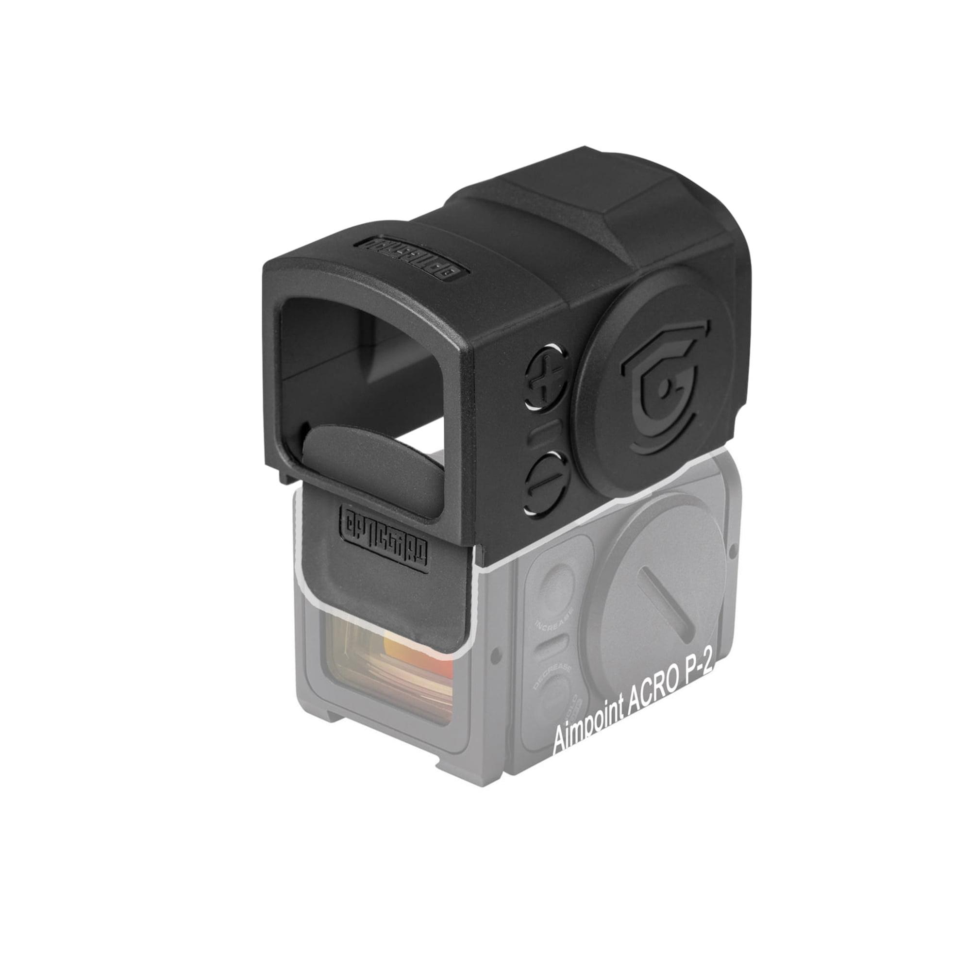 OpticGard Aimpoint Acro P-2 Red Dot Sight Cover Black One Size