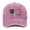 Pink, variant on Gray cotton Baseball Cap For Men Women Vintage Striped Bhutanese America Flag Hat