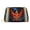 Gold, variant on Travel Makeup Bag Thailand National Emblem Wide-open PU Leather Cosmetic Toiletry Pouch with Dividers & Zipper for Women Gold