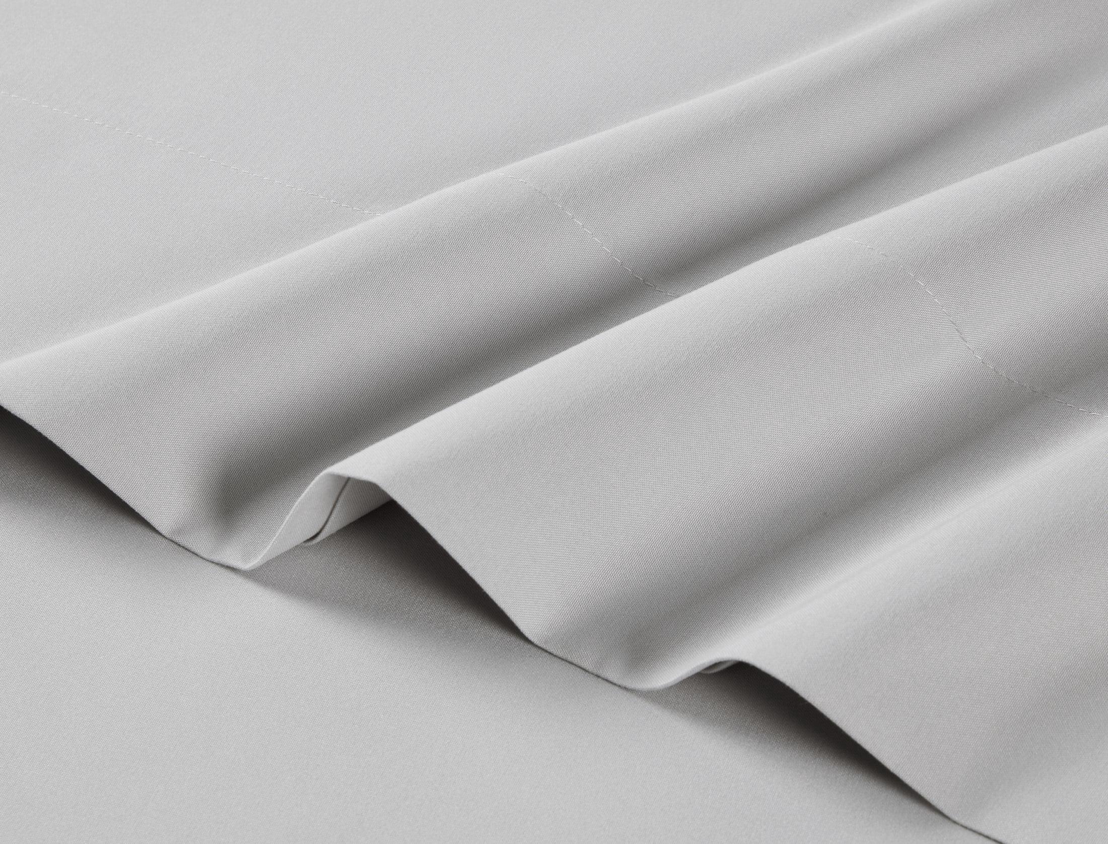 Your Zone Kids Super Soft Microfiber Sheet Set, Gray, Full, 4 Piece