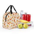 thumbnail image 4 of Pofeuu Flower Fox Print Lunch Bag Lunch Box Large Capacity Insulated Lunch Bag for Adult, Leakproof Reusable Lunch Tote Bags for Work, 4 of 5