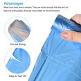 thumbnail image 4 of Uxcell Small Trash Bags Garbage Waste Basket Liners for Kitchen Office Bathroom Blue, 4 of 5