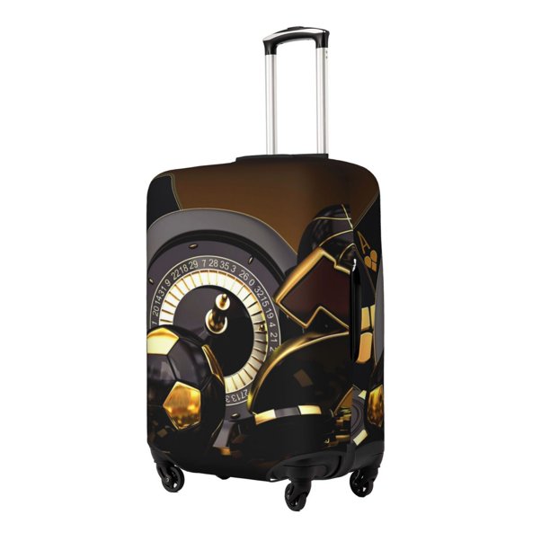 Fotbe Casino Cards Funda Protectora para Equipaje, Antirrayones y Resistente a la Suciedad, Compatible con Maletas de 18 a 32 Pulgadas-X-Large