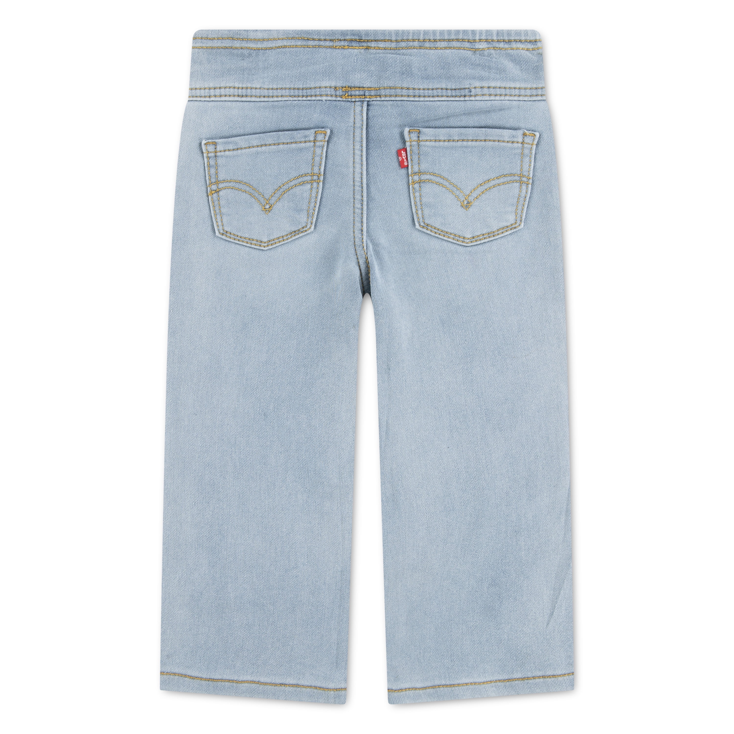 Levi's Girls Toddler Dobby Pull-on Wide Leg Pant, Sizes 2T-4T