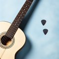 thumbnail image 1 of FENGGUIQU 30Ud Plectros Negros Para Guitarra Acústica Con Grosor Para Y Jazz, 1 of 8