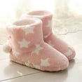 thumbnail image 5 of Wavsuf Winter Boots for Women on Thermal with Fuzz Flock Fashion Mid Calf Pink Shoes Size 40, 5 of 9