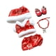 thumbnail image 2 of Ropa de muñeca de felpa de 17cm, ropa de animales de peluche, traje Tang, Cosplay suave, ropa de muñeca bonita y elegante, disfraz de año Nuevo Zapatos Traje Pingan, 2 of 8