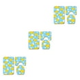 thumbnail image 4 of kurtrusly Super Water-absorbent Bathroom Mat Set For Quick Drying After Bath Cute Polyester Non Slip Bathroom Mat Sets type1 45*75cm 3Set, 4 of 6