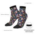 thumbnail image 6 of Pofeuu Christmas Bunny A Print 30cm Socks, Adult Running Hiking Socks for Youth and Adult, 6 of 7