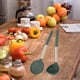 thumbnail image 5 of El sistema a prueba de calor del utensilio de cocina 2Pcs, BPA libera, utensilios de cocina antiadherentes con la manija del acero inoxidable, 5 of 5