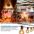thumbnail image 5 of 60 Pcs Metal Mini Gutter Hang Hooks Christmas Lights Ornament Hook Weatherproof Light Clips Hooks for Hanging Xmas Decoration Outside String Lights, Art Craft Display, Party Decorations, 5 of 5