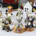 thumbnail image 1 of Cute artificial birds owls owl animals fairy garden miniatures decorations for terrarium moss bonsai flowerpot home accessories (3), 1 of 5
