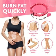 Hula Hoop Fitness Gear - Abs Workout, Weight Loss & Burn Fat (Smart Weighted Hula Hoops /Stomach Exercises)