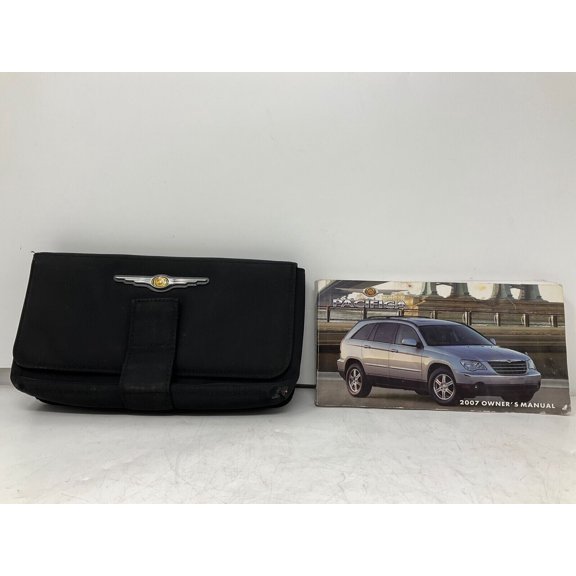 2007 Chrysler Pacifica Owners Set with Case Manual Handbook OEM C01B16019